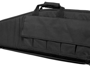 NcStar CV290740 VISM Rifle Case Black PVC Nylon w/ Foam Padding Double Zippers Carry Handle & ID Holder