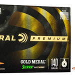 101702 Federal GM65CRD1 Premium Gold Medal 6.5 Creedmoor 140 gr Sierra MatchKing BTHP 20 Per Box/ 10 Case