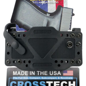 Limbsaver 12504 CrossTech  IWB/OWB Black Polymer Belt Clip/Strap Fits Universal Handgun Ambidextrous