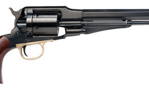 Cimarron 1858 New Model Army .45 Long Colt 8in blued revolver with walnut grips