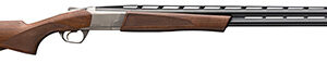 Browning 018709302 Cynergy CX 12 Gauge 3" 2rd 32" Blued Crossover Designed Barrels,  Silver Nitride Finished Receiver, Satin Black Walnut Stock