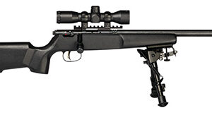 Savage Rascal Target XP .22 LR 16.13-inch with 4x32 scope and bipod
