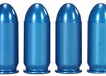 104546 A-Zoom 15315 Blue Snap Caps Pistol 45 ACP Aluminum 10 Pack