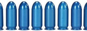 A-Zoom 15315 Blue Snap Caps Pistol 45 ACP Aluminum 10 Pack