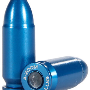 A-Zoom 15316 Blue Snap Caps Pistol 9mm Luger Aluminum 10 Pack