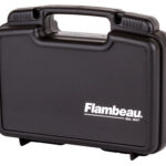 104690 Flambeau 6445SC Safe Shot Pistol Pack Case Black Polymer Holds Handgun