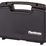 104691 Flambeau 6450SC Safe Shot Pistol Pack Case Black Polymer Holds Handgun