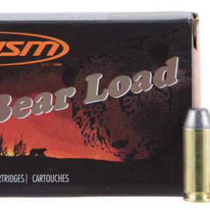 HSM 10MM9N20 Bear Load  10mm Auto 200 gr Lead Round Nose Flat Point 20 Per Box/ 20 Case