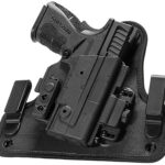 105261 Alien Gear Holsters SSIW0771RHXX ShapeShift 4.0 IWB Black Polymer Belt Clip Fits Ruger LC9