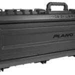 106316 Plano PLA118521 All Weather Double Gun Case Black Polymer Foam Padding