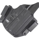 106741 LAG Tactical 1044 Defender IWB/OWB Black Kydex Compatible w/Glock 42 Belt Loop Mount Right Hand