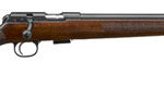 107717 CZ-USA 02340 CZ 457 Varmint Full Size 22 LR 5+1 20.50" Black Nitride Heavy Barrel Black Nitride Steel Receiver Turkish Walnut Fixed Varmint-Style Stock Right Hand