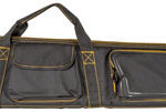 108070 Browning 1419559902 Black & Gold Shotgun Case Black w/Buck Mark Logo 600D Polyester Ripstop 54"