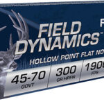 109304 Fiocchi 4570B Field Dynamics 45-70 Gov 300 gr Hollow Point Flat Nose 20 Per Box/ 10 Case