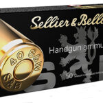 109435 Sellier & Bellot SB40C Handgun 40 S&W 180 gr Jacket Hollow Point 50 Per Box/ 20 Case