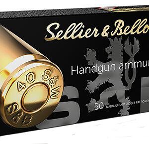 Sellier & Bellot SB40C Handgun  40 S&W 180 gr Jacket Hollow Point 50 Per Box/ 20 Case