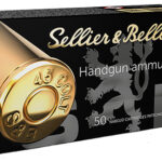 109438 Sellier & Bellot SB45F Handgun 45 Colt 230 gr Jacket Hollow Point 50 Per Box/ 12 Case