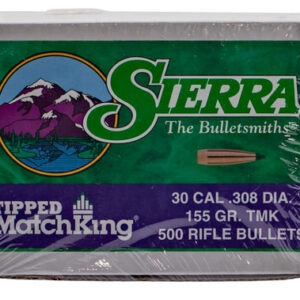 Sierra 7755C Tipped MatchKing  30 Cal .308 155 gr Tipped MatchKing/ 500 Per Box