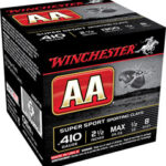 11084 Winchester Ammo AASC418 AA Super Sport Sporting Clay 410 Gauge 2.50" 1/2 oz 8 Shot 25 Per Box/ 10 Case