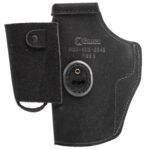 111567 Galco WK2224B WalkAbout 2.0 IWB Black Leather Compatible w/ Glock 17 Gen1-5/22 Gen2-5 UniClip/Stealth Clip Mount Ambidextrous