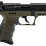 111598 Walther Arms 5120715 P22 Q Military 22 LR 10+1 3.42" Steel/Threaded Barrel, Matte Black Tenifer Serrated/Steel Slide, OD Green Polymer Frame w/Picatinny Rail, Black Interchangeable Backstrap Grips