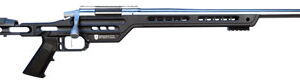 MasterPiece Arms 6CMPMRRHBLKPBA PMR  6mm Creedmoor 10+1 24" Stainless Steel Polished Black Aluminum Black V-Bedded BA Hybrid Chassis Stock Right Hand