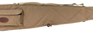 Boyt Harness OGC98PM06 Alaskan Rifle Case 44" Kahki Waxed Canvas w/ Brass Hardware & Quilted Flannel Lining for Scoped Rifles