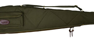 Boyt Harness OGC98PL09 Alaskan Rifle Case 48" Waxed OD Green Canvas w/ Brass Hardware & Quilted Flannel Lining for Scoped Rifles