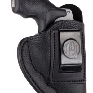 1791 Gunleather SCH2NSBL SCH  IWB Size 02 Night Sky Black Leather Belt Clip Fits Ruger LC9/S&W J Frame/Colt Cobra Left Hand