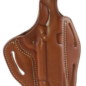 1791 Gunleather BHX1CLCBRR BHX  OWB 01 Classic Brown Leather Belt Slide Fits 4-5" 1911
