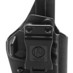 112414 1 1791 Gunleather TACIWBSHIELDBLKR Tactical Kydex IWB Black Kydex Belt Clip Fits S&W Shield