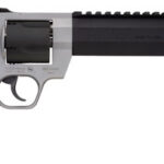 112917 Taurus 2454085RH Raging Hunter 454 Casull 5rd 8.37" Matte Black Oxide Cylinder & Barrel Matte Stainless Steel Frame Black Rubber with Integrated Red Cushion Insert Grip