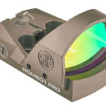 113464 Sig Sauer Electro-Optics SOR1P103 Romeo1Pro Flat Dark Earth 1x30mm 6 MOA Red Dot Reticle Illuminated