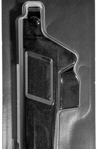Glock HO000931 Duty  Holster OWB Black Polymer w/Thumb Break Retention Strap, For Use w/Glock 17 Gen3,4&5/22 Gen 3&4 Only/31 Gen 3&4, Fits 1.77" (45mm) Belt, Left Hand