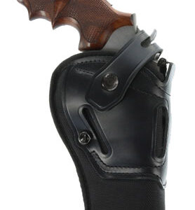 Galco SR86B Switchback  OWB Black Leather Belt Slide Fits S&W X Frame 500/Taurus Raging Bull/6.50" Barrel Ambidextrous