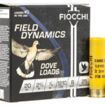 116608 Fiocchi 20GT8 Field Dynamics Dove & Quail 20 Gauge 2.75" 7/8 oz 8 Shot 25 Per Box/ 10 Case