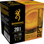 116668 Browning Ammo B193632827 BPT Performance Target Sporting Clay 28 Gauge 2.75" 3/4 oz 7.5 Shot 25 Per Box/ 10 Case