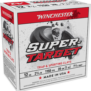 Winchester Ammo TRGT11507 Super-Target Light Target 12 Gauge 2.75" 1 oz 7.5 Shot 25 Per Box/ 10 Case