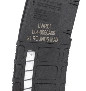 LWRC 2000123A01 PMAG  Black Detachable 20rd 6.8 SPC for LWRC SIX8