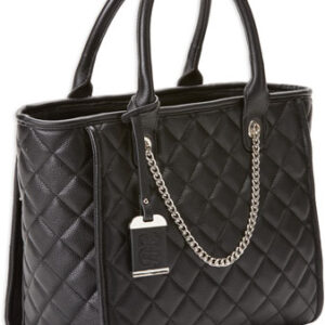 Bulldog BDP058 Tote Purse w/Holster Black Nylon Most Sm Pistols & Revolvers Ambidextrous Hand