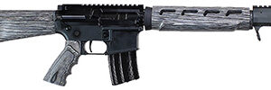 Alexander Arms Alexander Hunter .50 Beowulf rifle with pepper laminate stock and threaded muzzle