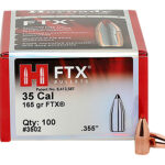 119072 Hornady 3502 FTX 35 Cal .355 165 gr Flex Tip eXpanding 100 Per Box/ 15 Case