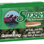 119957 Sierra 9362 GameKing .224 62 gr Spitzer Boat Tail/ 100 Per Box