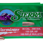 119963 Sierra 2136 Varminter 308 Win 150 gr Hollow Point/ 100 Per Box