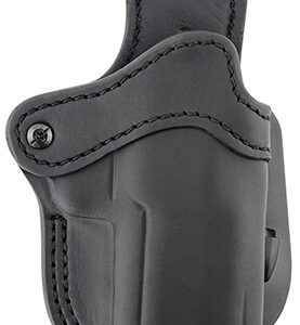 1791 Gunleather ORPDH24SBLR BH2.4 Optic Ready OWB 2.4 Stealth Black Leather Paddle Fits Walther PPQ/Sig P320/Springfield XD-M