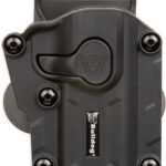 120736 Bulldog MX001 Max Multi Fit OWB Black Polymer Paddle Fits Sig P250/P320 Fits S&W M&P 9/40/45 Fullsize Right Hand