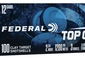 Federal TG121008 Top Gun  12 Gauge 2.75" 1 1/8 oz 8 Shot 100 Per Box/ 2 Case