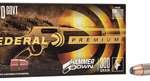 Federal LG45701 Premium HammerDown 45-70 Gov 300 gr Bonded Soft Point 20 Per Box/ 10 Case