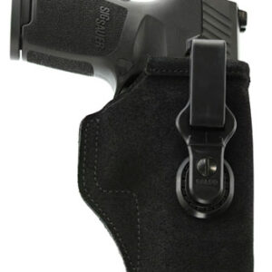 Galco TUC652B Tuck-N-Go 2.0 IWB Black Leather UniClip Fits S&W M&P Shield Fits S&W M&P Shield Plus Fits S&W M&P Shield 2.0 Right Hand