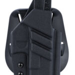 121765 1791 Gunleather TACPDHOWBGLOCKBLKR Tactical Kydex OWB Black Kydex Paddle Compatible w/Glock Right Hand